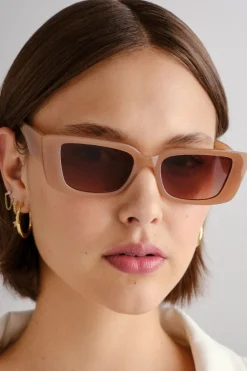Shop AIRE Novae Sunglasses - Caramel