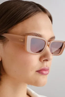Shop AIRE Novae Sunglasses - Caramel