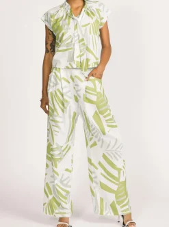 Store ALLISON WONDERLAND Darcy Pants - Leaf
