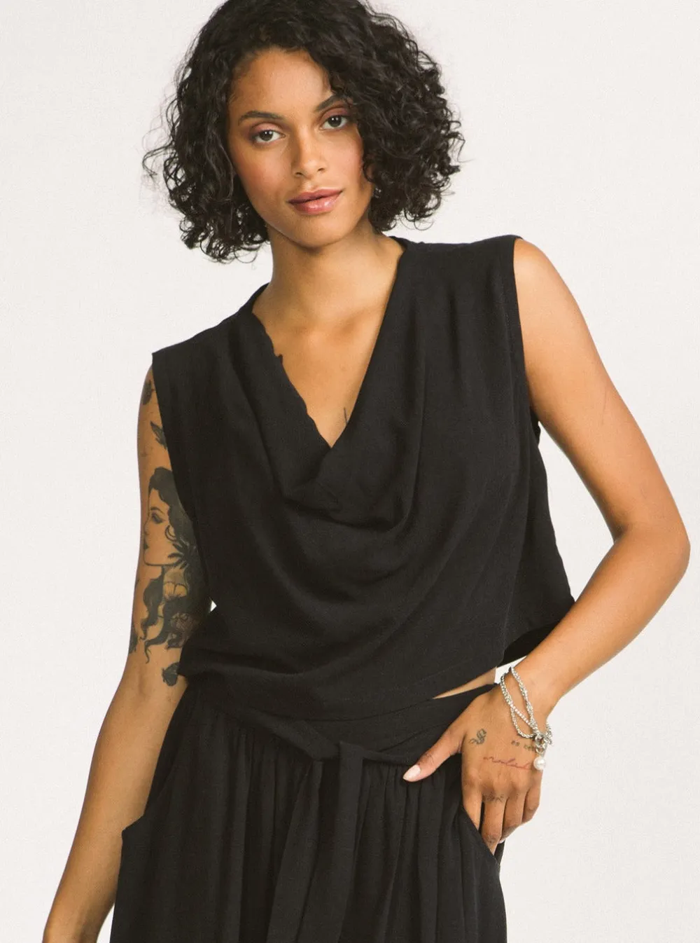 Outlet ALLISON WONDERLAND Kiko Blouse - Black