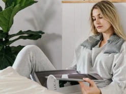 Online AMMA THERAPIE Heating Cushion for Shoulders - Hemp and Organic Cotton Sand