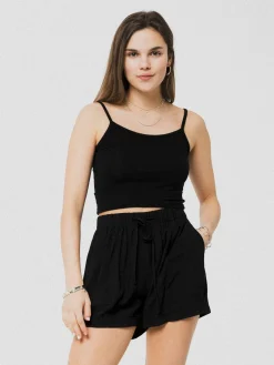 Hot ANANAS & BANANAS ANANAS BANANAS Camisole Capucine - Black
