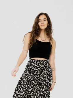 Hot ANANAS & BANANAS ANANAS BANANAS Camisole Capucine - Black