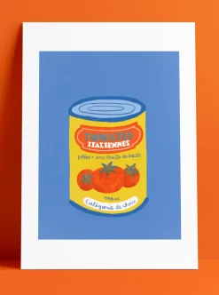 New ANNE JULIE DUDEMAINE Tomato Cane Poster