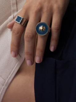 New ANNE-MARIE CHAGNON Wallis ring - Azure