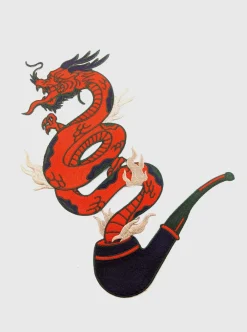 Flash Sale BADABOÖM STUDIO Medium Patch - Smoky Dragon