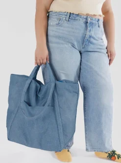 Cheap BAGGU Cloud Travel Bag - Digital Denim