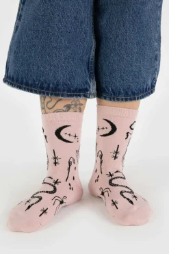 Online BAGGU Crew Socks - Ballet Icons