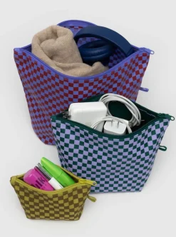 Sale BAGGU Go Pouch - Jewel Checks