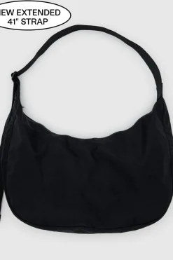 New BAGGU Large Crescent Nylon Bag - Black