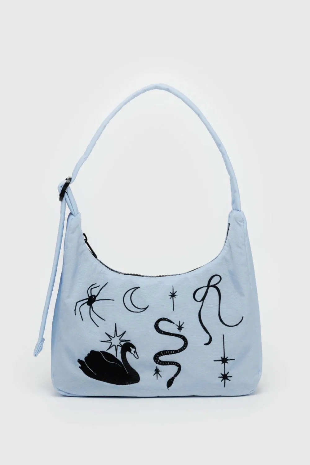 Online BAGGU Nylon Mini Shoulder Bag - Embroidered Ballet Icons