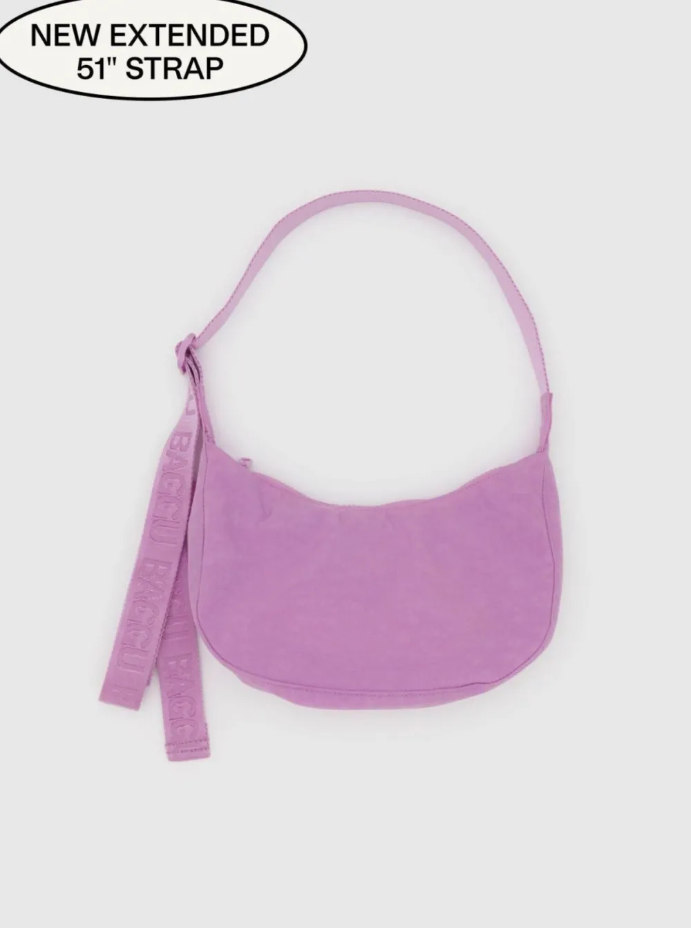Flash Sale BAGGU Small Crescent Nylon Bag - Peony