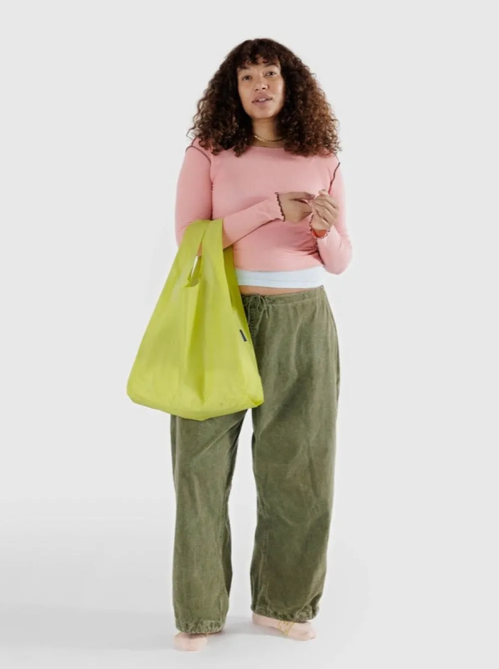 Sale BAGGU Standard Reusable Bag - Lemon Cream