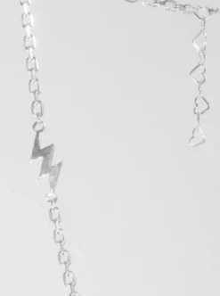 Online BILAK JEWELRY Flame and Lightning Necklace - Sterling Silver