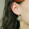 Fashion BILAK JEWELRY Flower of Life Earrings - Sterling Silver