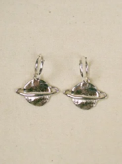 Best Sale BILAK JEWELRY Saturn Earrings - Sterling Silver