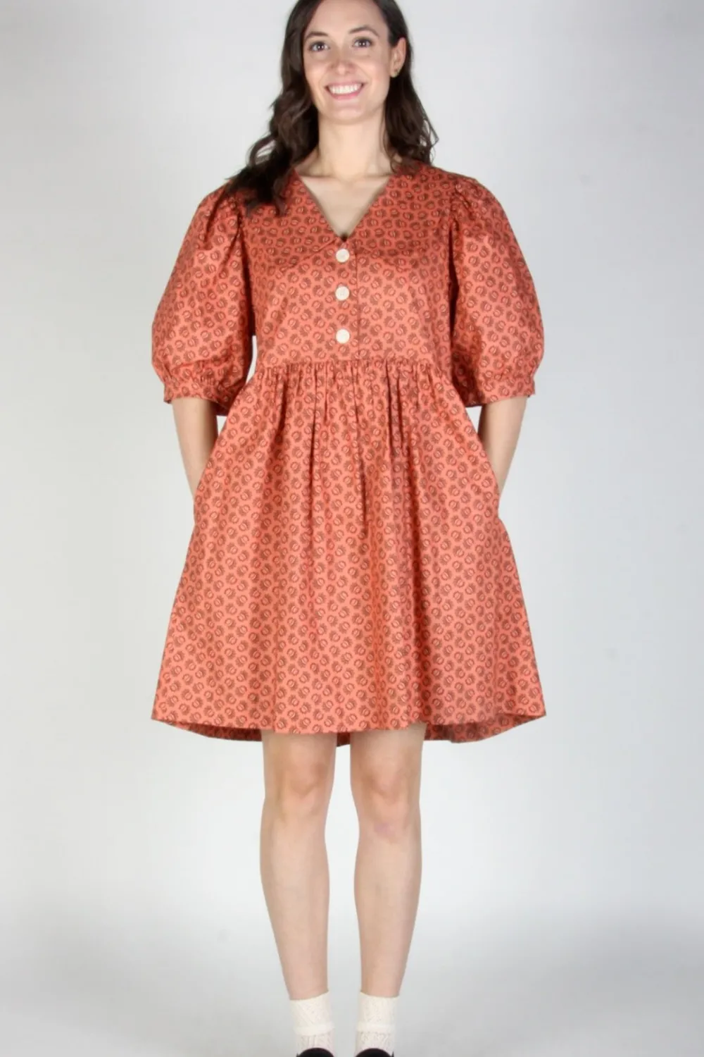Cheap BIRDS OF NORTH AMERICA Fieldfare Dress - Berry Sheaf