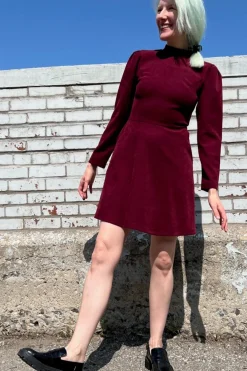 Store BIRDS OF NORTH AMERICA Topaz Dress - Bramble