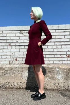 Store BIRDS OF NORTH AMERICA Topaz Dress - Bramble