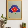 Sale PERLE NOIRE BLACK PERLE Poster Girl with Flower