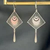 Best Sale BLOOM Gatsby Earrings - Silver