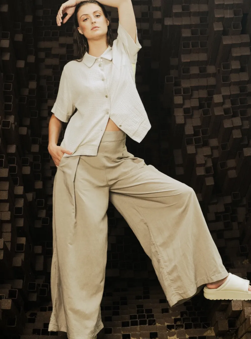 Cheap BODYBAG Sao Paulo Pants - Stone