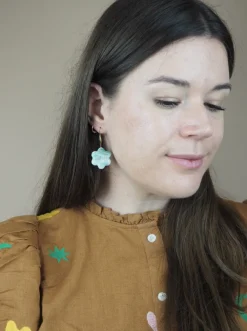 Sale BON MATIN Lily Earrings - Jade