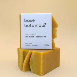 Outlet BASE BOTANIQUE BOTANICAL BASE Soap - Chai Tea + Pumpkin