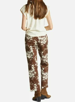 Cheap BRIXTON Victory Pants - Sepia