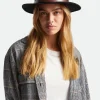 Clearance BRIXTON BRXITON Messer Fedora Hat - Black