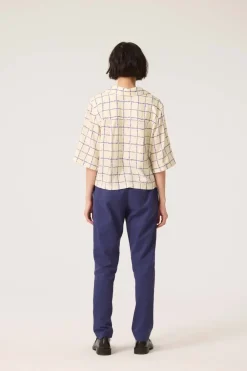 Cheap COKLUCH Ritual Shirt - Cream Checks