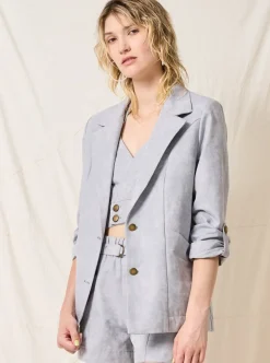 New COKLUCH Saffron Jacket - Denim Max Light Denim