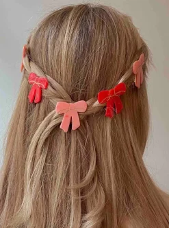 Discount COUCOU SUZETTE Bow Barrette - Red