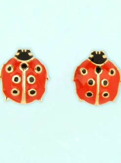 Clearance COUCOU SUZETTE Ladybug Earrings