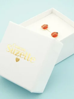 Clearance COUCOU SUZETTE Ladybug Earrings