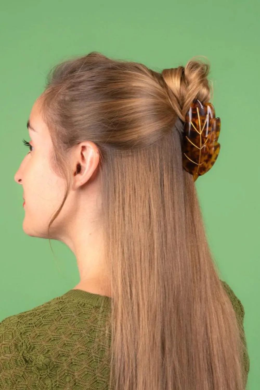 Hot COUCOU SUZETTE Leaf Hair Clip