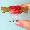 Best Sale COUCOU SUZETTE Mini Hair Clip - Red Papillote