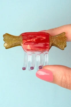 Best Sale COUCOU SUZETTE Mini Hair Clip - Red Papillote