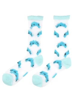 Cheap COUCOU SUZETTE Transparent Socks - Meow
