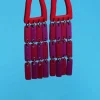 Shop CROCODILE AGILE Gabie Earrings - Fushia Cascade