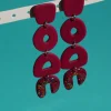 Shop CROCODILE AGILE Gabie Earrings - Geometric Glitter Trio