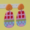 Flash Sale CROCODILE AGILE Garance Earrings - Colorful Patchwork
