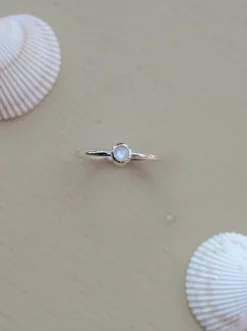Outlet CÔTE OUEST Mini Moonstone Ring