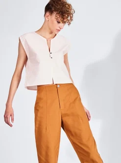 Best DAGG & STACEY Annie Top - Pink Striped