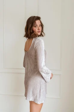 Sale DAILYSTORY Horia Dress - Silver