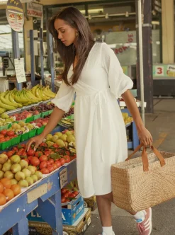 Hot DAILYSTORY Lou Dress - White