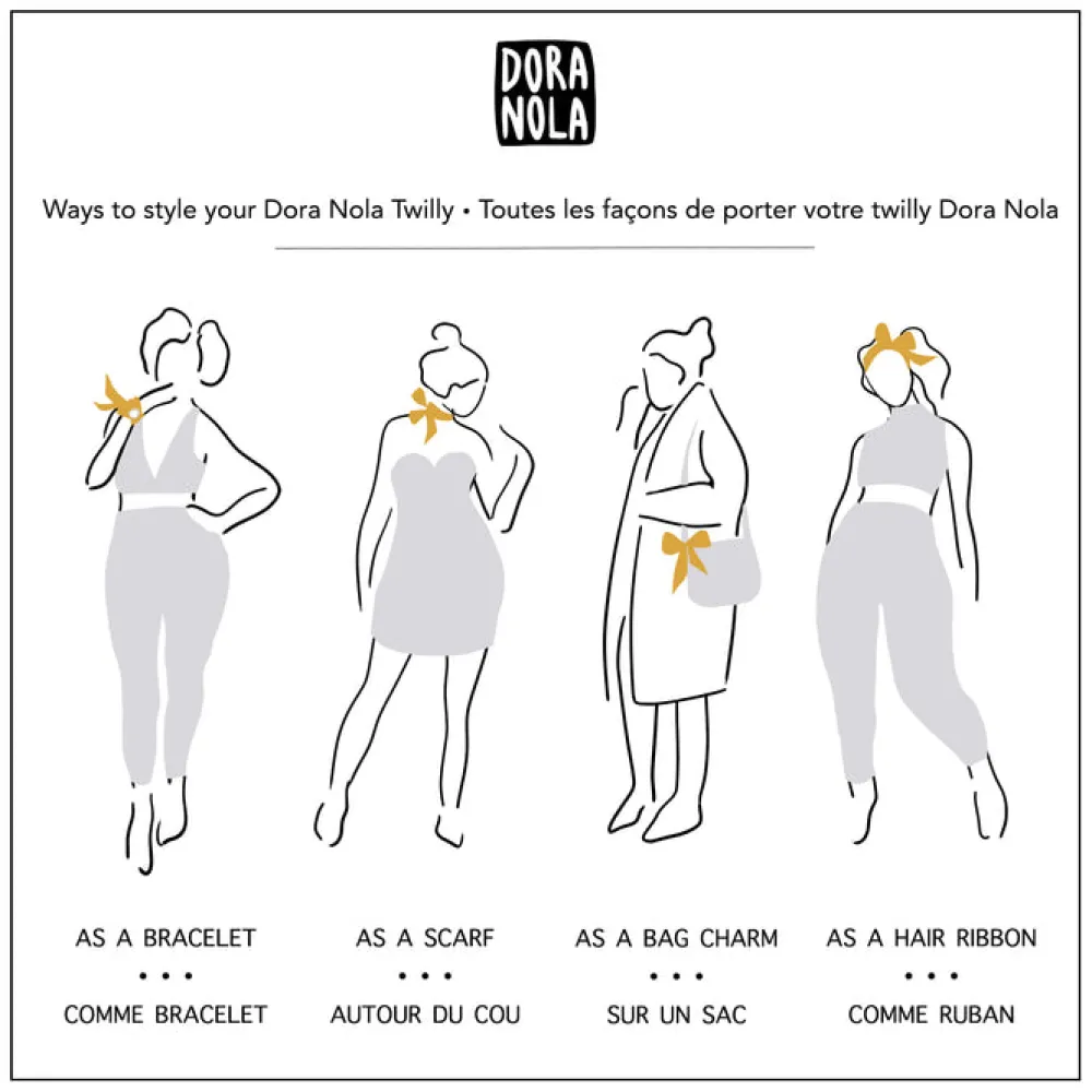 Store DORA NOLA Silk Twilly - Guardians