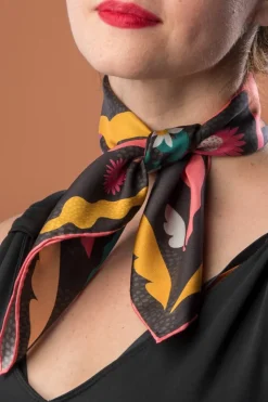 Discount DORA NOLA Small Silk Scarf - Our Stories