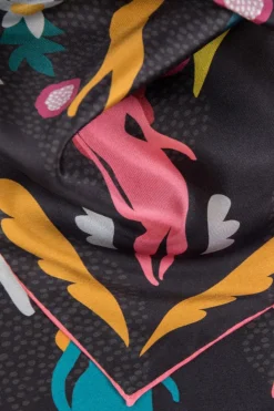Discount DORA NOLA Small Silk Scarf - Our Stories