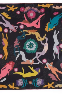 Discount DORA NOLA Small Silk Scarf - Our Stories